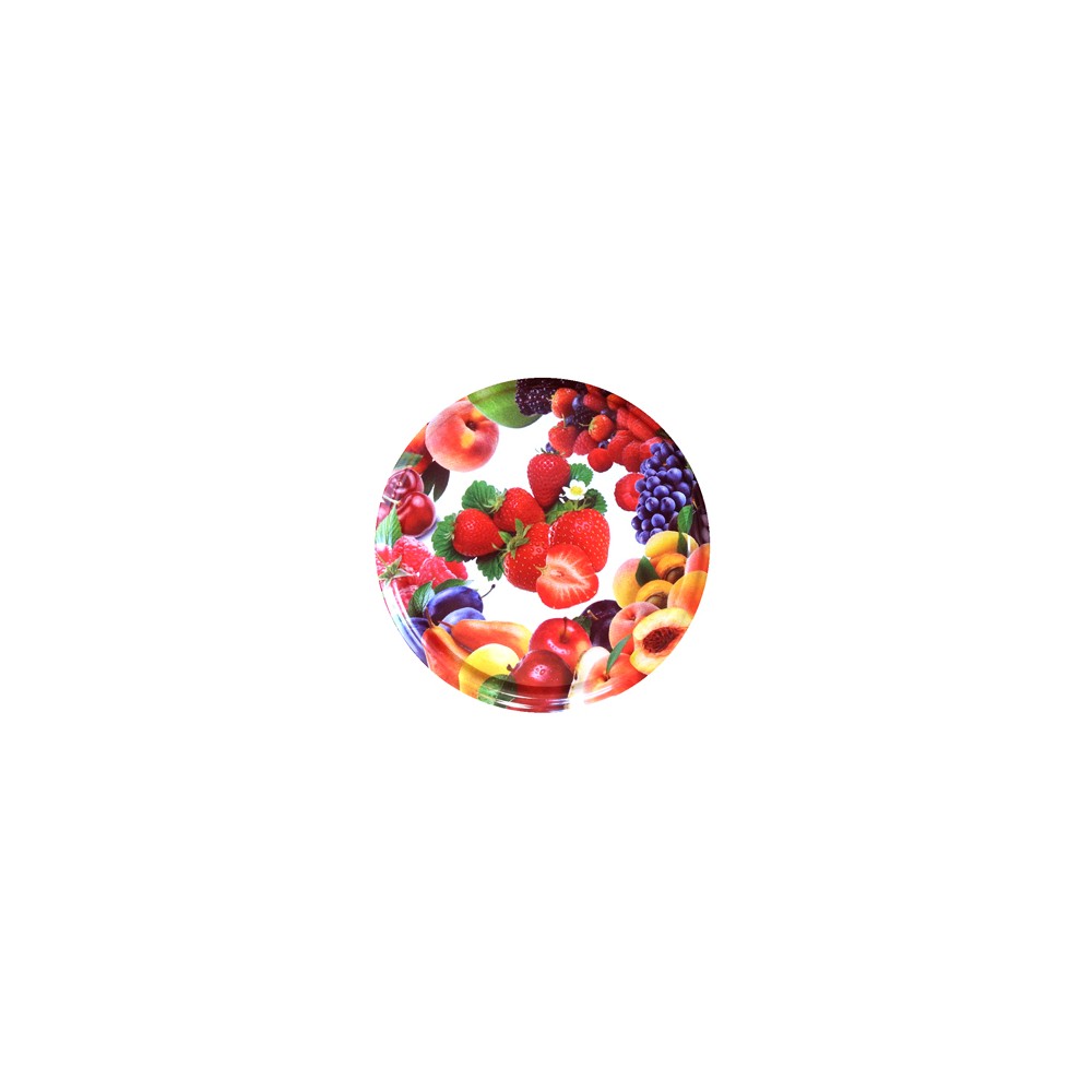 82mm Twist-Off Lid (Fruit 3) x 10 Lids