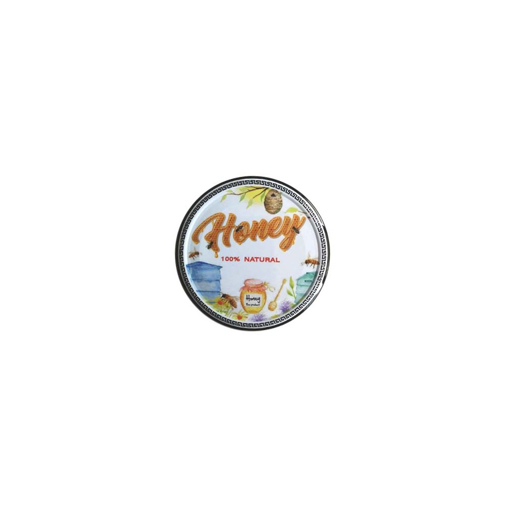 82mm Twist-Off Lid (White Honey) x 10