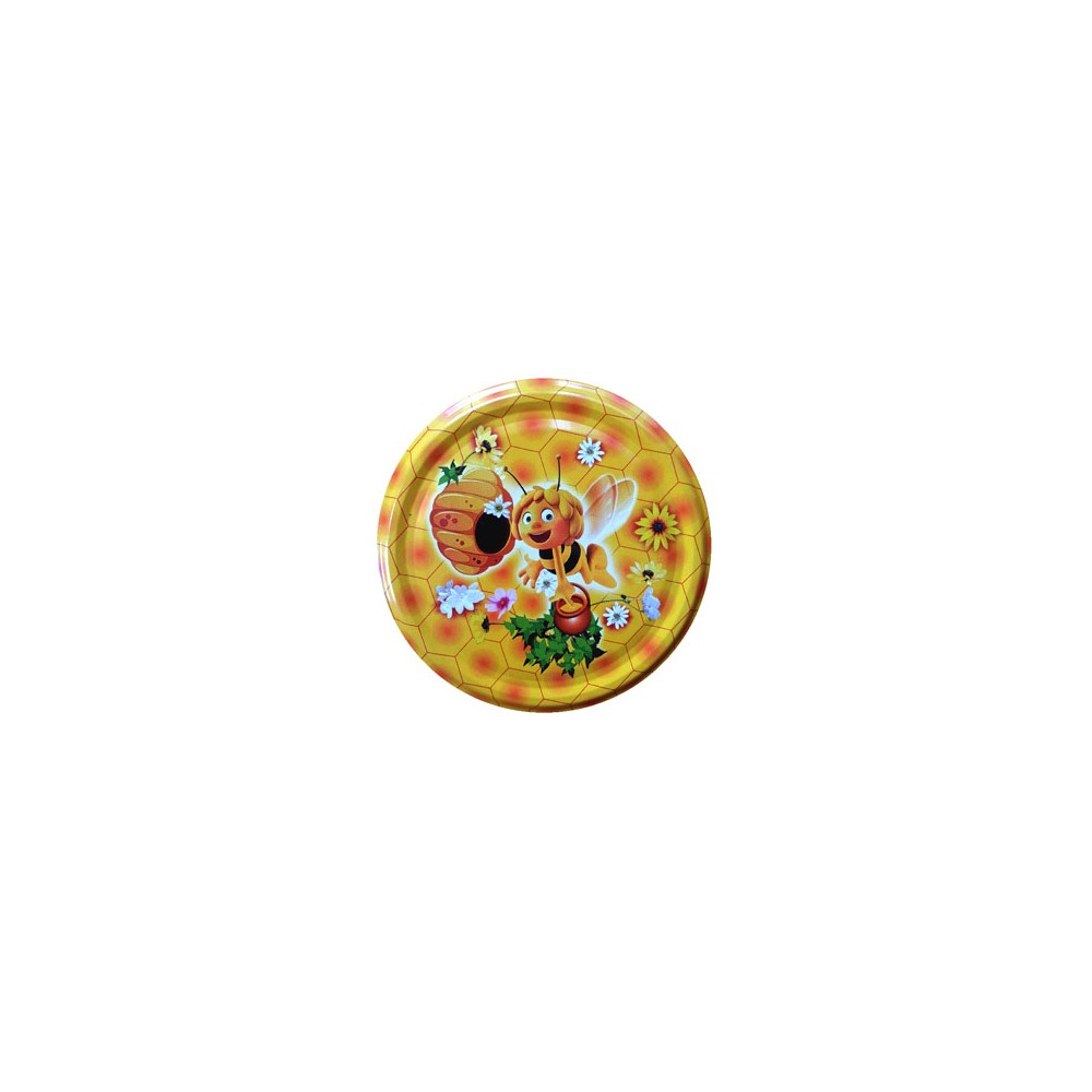 82mm Twist-Off Lid (Maya The Bee 1) x 10 Lids