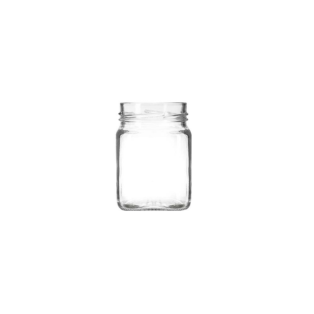 Elena Deep Clear Glass Jar - 106ml, 370ml and 580ml 
